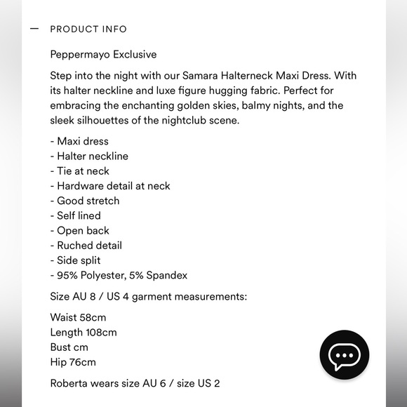 Peppermayo Exclusive - Samara Halterneck Maxi Dress - Picture 5 of 8